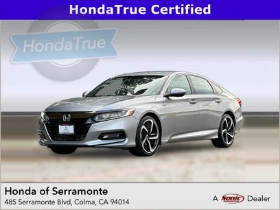 Certified 2019 Honda Accord Sport