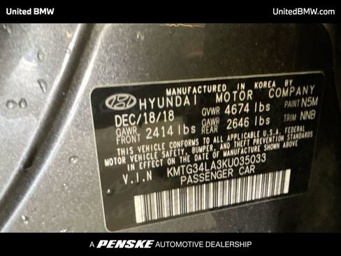 Used 2019 Genesis G70 2.0T Advanced w/ Elite Package image 23