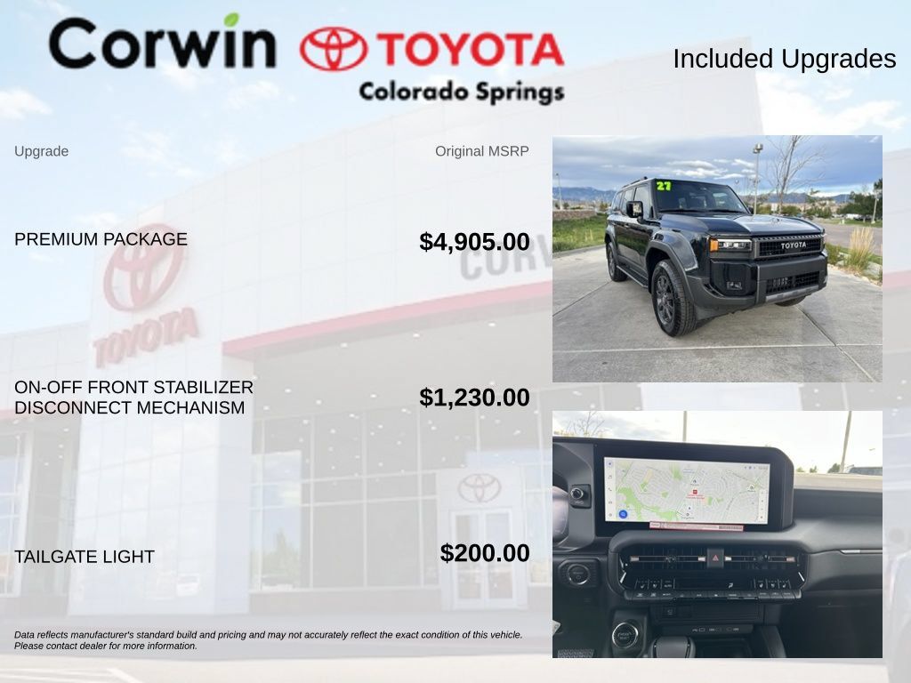 Used 2027 Toyota Land Cruiser w/ Premium Package AWD/4WD image 4