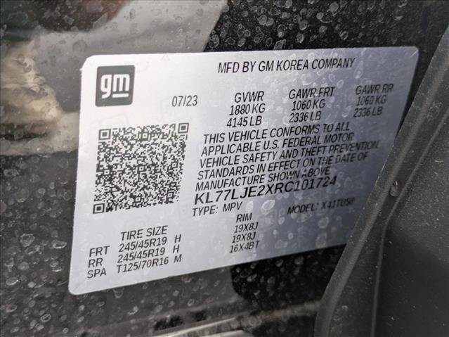 Used 2024 Chevrolet Trax RS w/ Sunroof Package FWD image 15