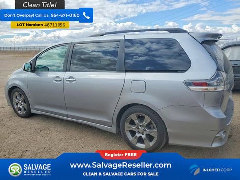 Used 2013 Toyota Sienna SE image 3