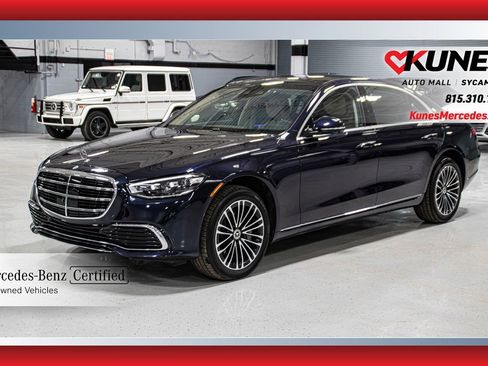Used 2025 Mercedes-Benz S 580 4MATIC Sedan image 1