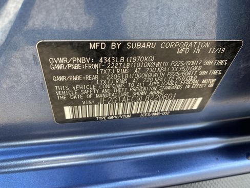 Used 2020 Subaru Crosstrek 2.0i Premium w/ Moonroof Package 1 image 26