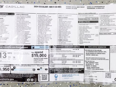 Used 2024 Cadillac Escalade V AWD/4WD image 2