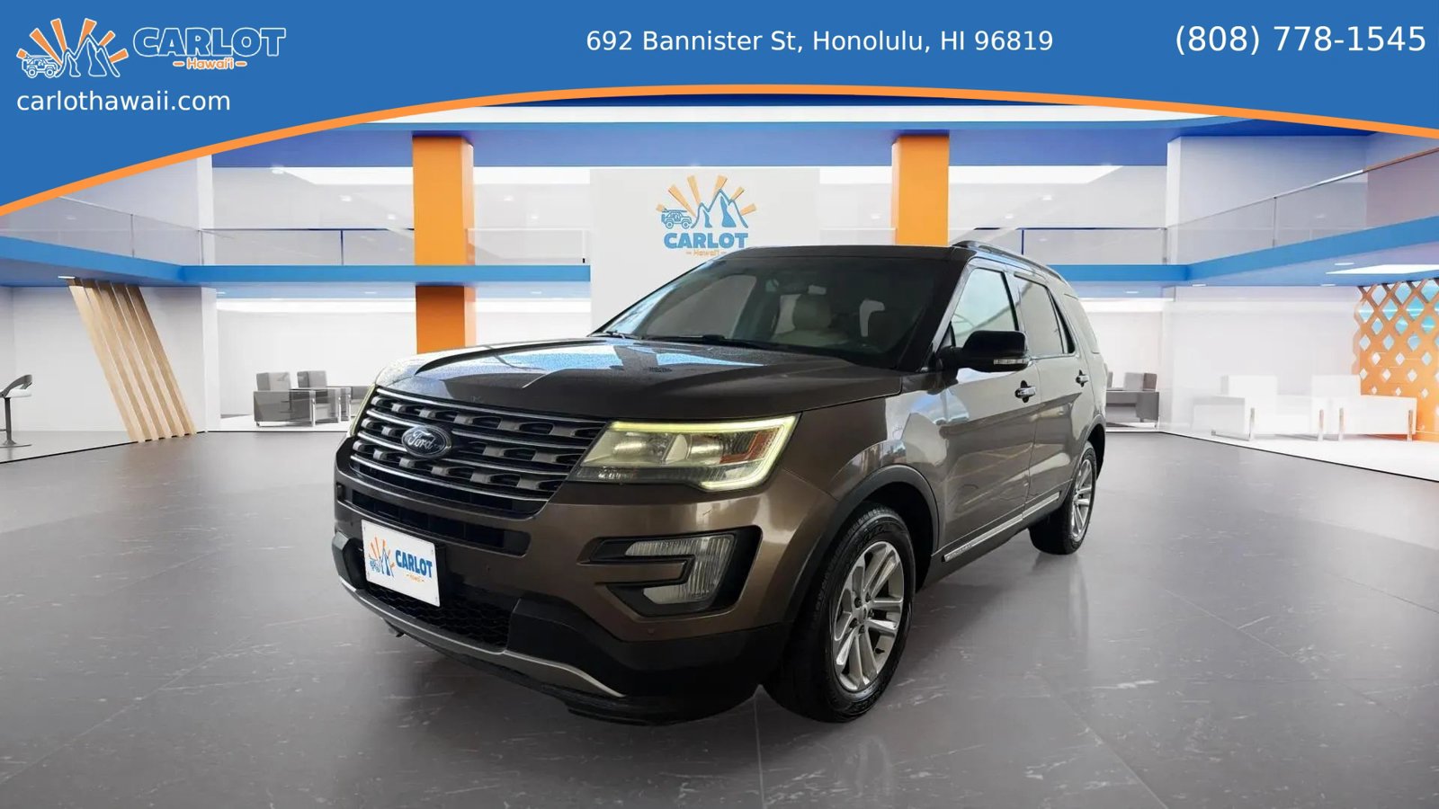 Used 2016 Ford Explorer XLT w/ Equipment Group 202A FWD image 1