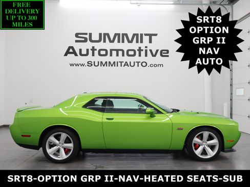 Used 2011 Dodge Challenger SRT8 w/ Green w/Envy Group RWD image 1