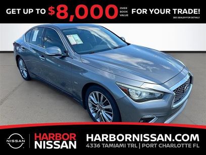 Used 2018 INFINITI Q50 Luxe w/ Essential Package (3.0T Luxe)