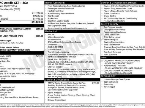 Used 2019 GMC Acadia SLT image 33