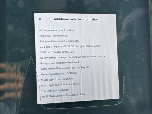 Used 2016 Tesla Model X 90D AWD/4WD image 36