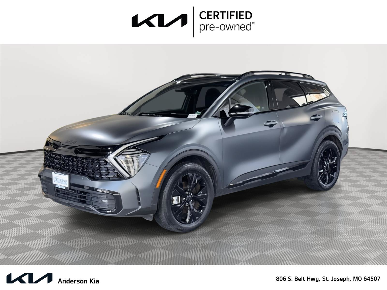Certified 2025 Kia Sportage X-Line Prestige AWD/4WD image 1