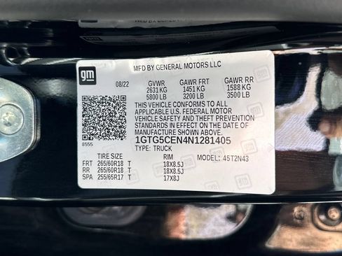 Used 2022 GMC Canyon Elevation w/ Trailering Package RWD image 22