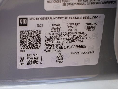 New 2025 Chevrolet Silverado 1500 RST w/ Convenience Package II AWD/4WD image 48