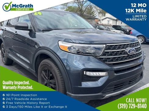 Used 2024 Ford Explorer XLT w/ Equipment Group 202A AWD/4WD image 1