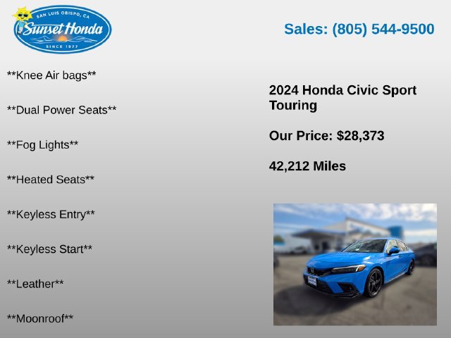 Used 2024 Honda Civic Sport Touring image 13