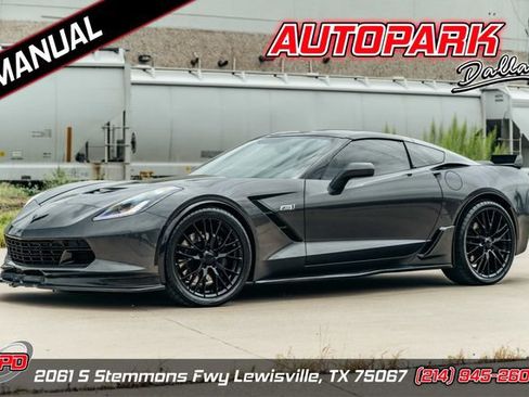 Used 2017 Chevrolet Corvette Stingray Coupe w/ Battery Protection Package RWD image 1