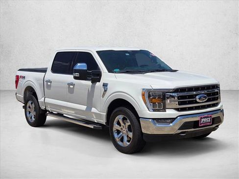 Certified 2022 Ford F150 Lariat w/ Max Trailer Tow Package AWD/4WD image 3