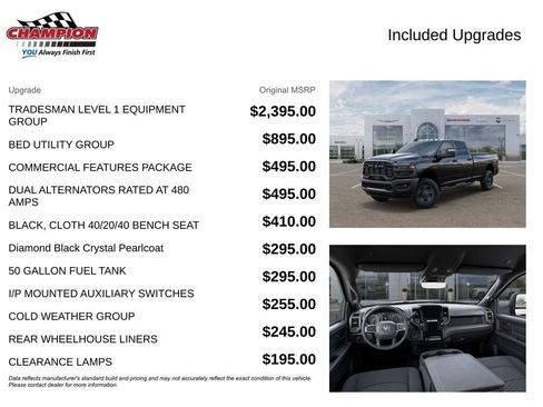 New 2026 RAM 3500 Tradesman AWD/4WD image 6