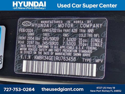 Used 2024 Hyundai Palisade XRT FWD image 45