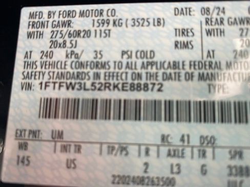 Certified 2024 Ford F150 XLT w/ Equipment Group 302A MID image 29