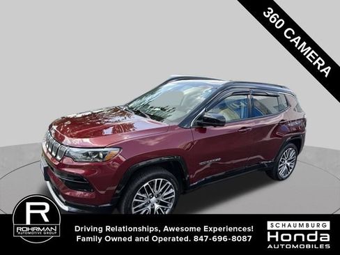 Used 2022 Jeep Compass Limited w/ Elite Group AWD/4WD image 1
