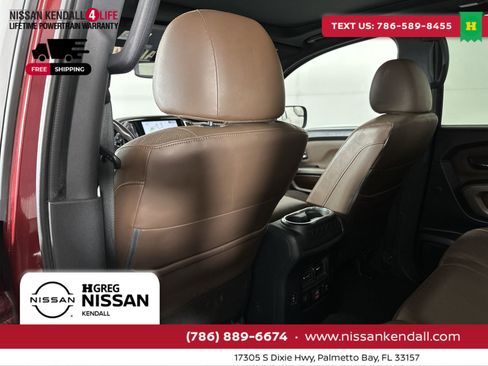 Certified 2021 Nissan Titan Platinum Reserve w/ Moonroof Package image 28