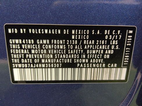 Used 2017 Volkswagen Jetta SE FWD image 33