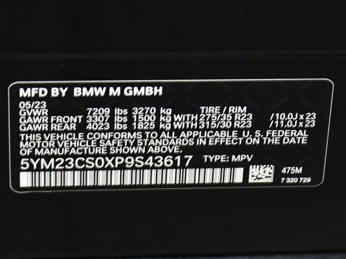 Used 2023 BMW XM AWD/4WD image 25