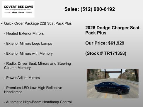 New 2026 Dodge Charger Scat Pack AWD/4WD image 24