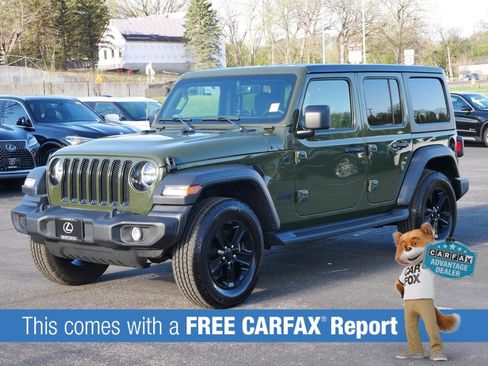 Used 2021 Jeep Wrangler Unlimited Sport AWD/4WD image 2