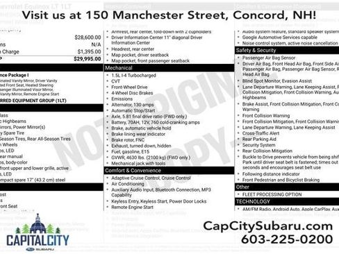 Used 2025 Chevrolet Equinox LT FWD image 28