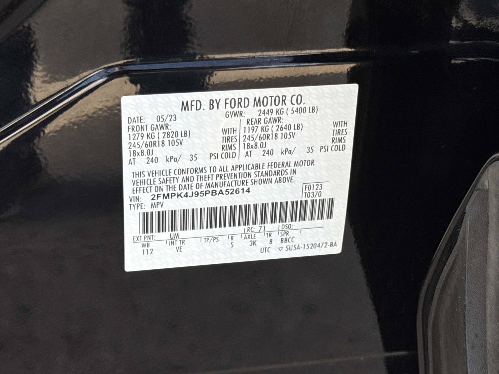 Used 2023 Ford Edge SEL w/ Convenience Package AWD/4WD image 15