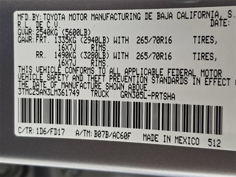 Used 2020 Toyota Tacoma TRD Off-Road image 37