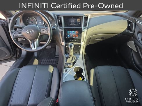 Certified 2022 INFINITI Q60 3.0t Luxe w/ Style Package RWD image 13