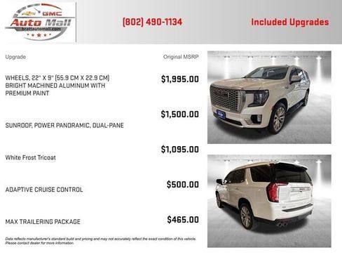 Used 2023 GMC Yukon Denali w/ Max Trailering Package image 4