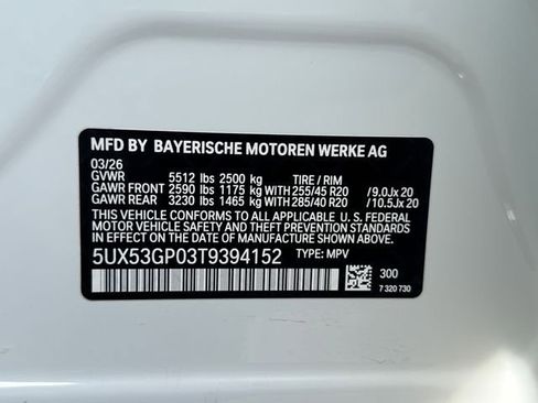 New 2026 BMW X3 xDrive30 w/ Premium Package image 30