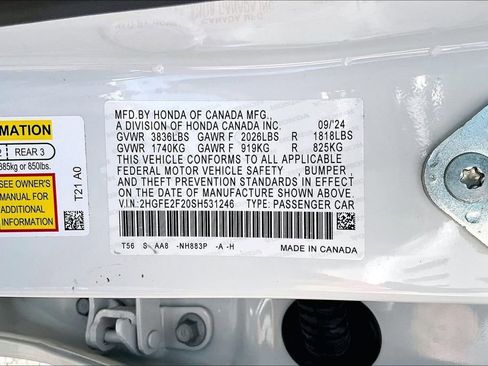 Used 2025 Honda Civic LX image 14