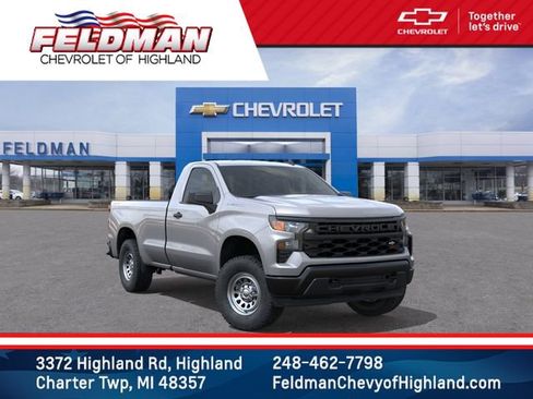 New 2026 Chevrolet Silverado 1500 W/T w/ WT Value Package AWD/4WD image 1
