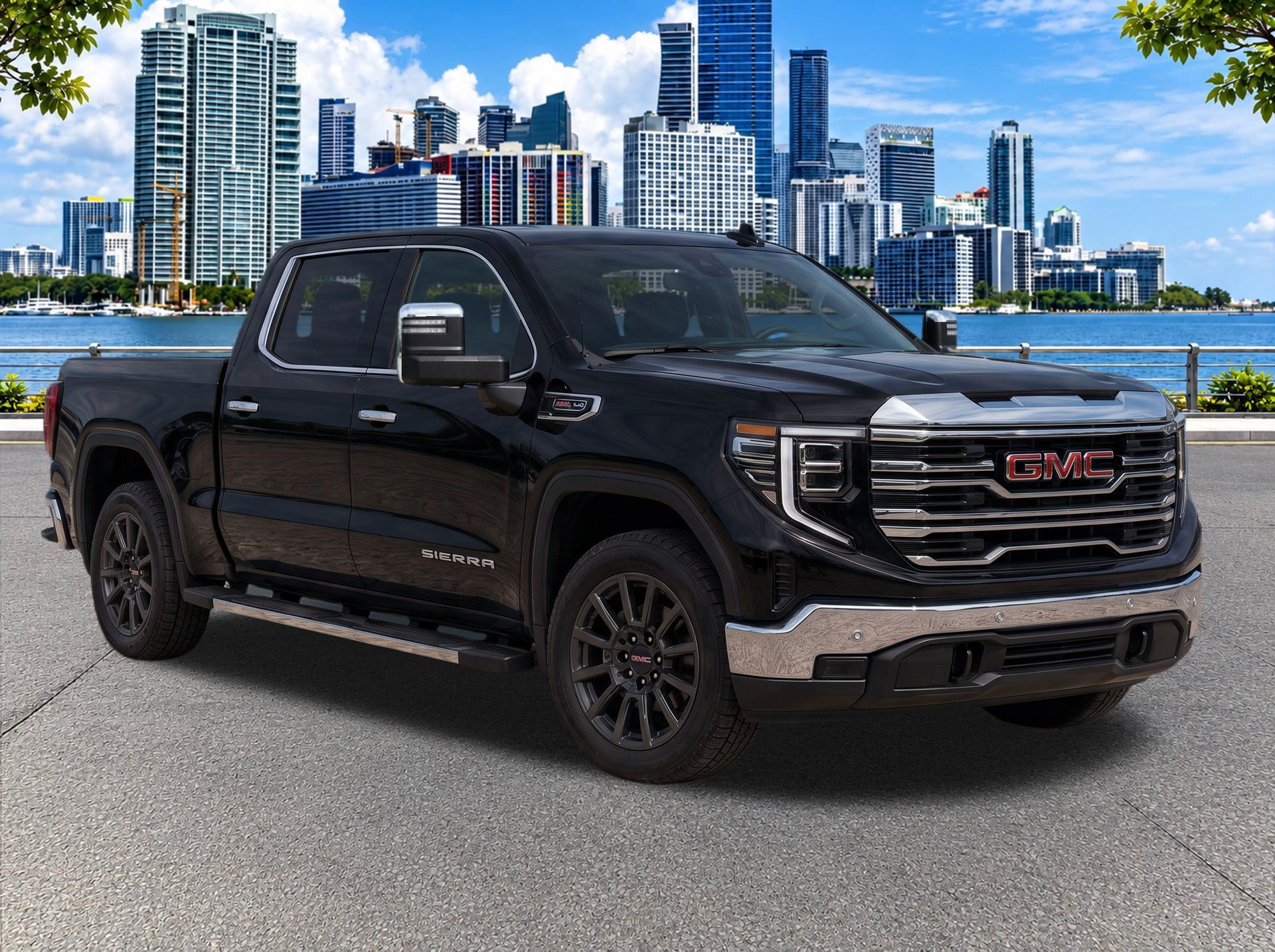 Used 2025 GMC Sierra 1500 SLT w/ SLT Premium Plus Package AWD/4WD image 3