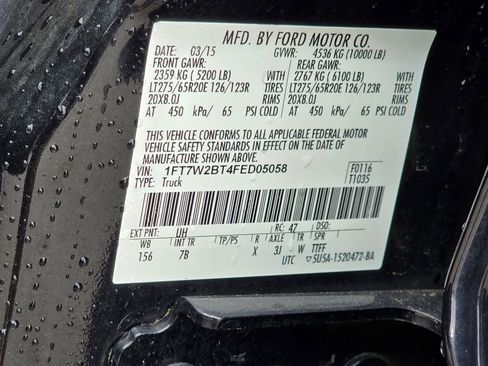 Used 2015 Ford F250 Platinum AWD/4WD image 54