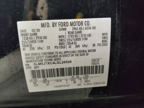 Used 2020 Lincoln Aviator Reserve w/ Equipment Group 201A AWD/4WD image 33