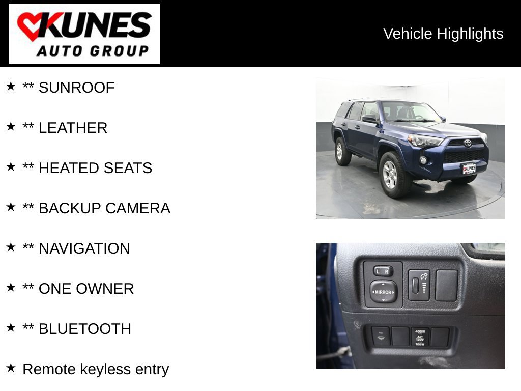 Used 2018 Toyota 4Runner SR5 Premium AWD/4WD image 2