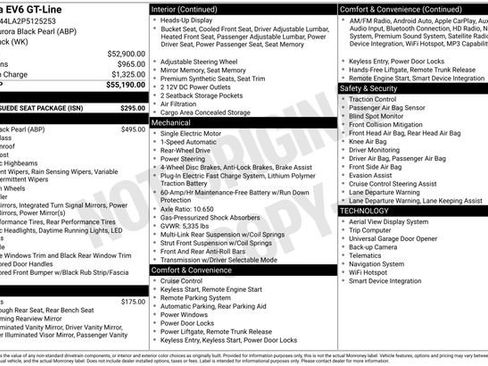 Certified 2023 Kia EV6 GT-Line w/ GT-Line Suede Seat Package RWD image 33