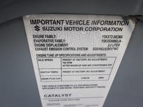 Used 2000 Suzuki Vitara JLX image 24