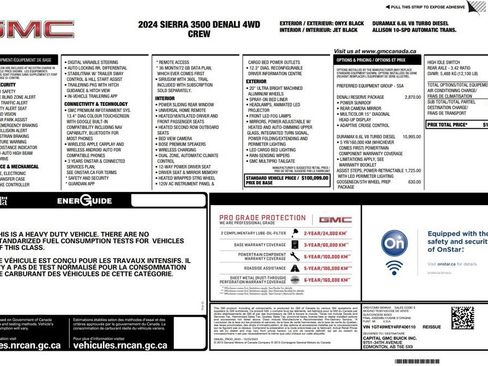 Used 2024 GMC Sierra 3500 Denali w/ Denali Reserve Package AWD/4WD image 3