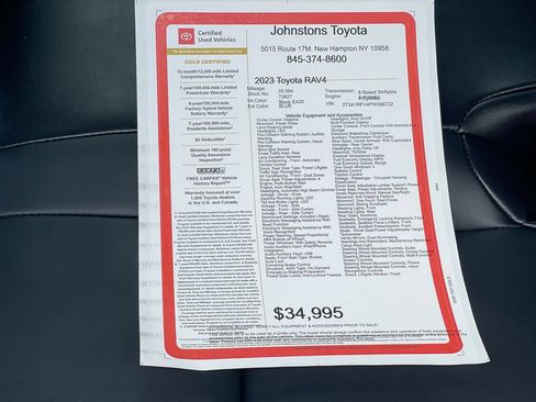 Certified 2023 Toyota RAV4 XLE Premium AWD/4WD image 3