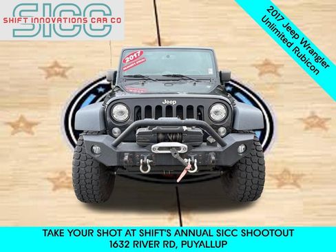 Used 2017 Jeep Wrangler Unlimited Rubicon w/ Connectivity Group image 2