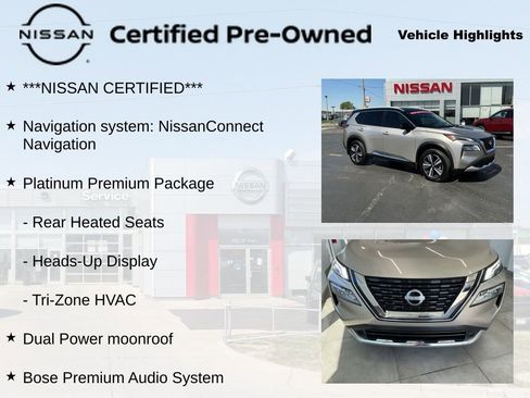 Used 2023 Nissan Rogue Platinum w/ Platinum Premium Package AWD/4WD image 10