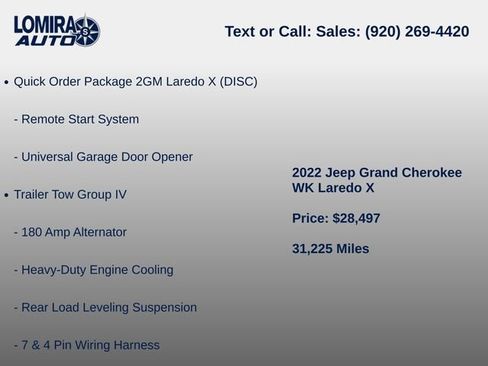 Used 2022 Jeep Grand Cherokee Altitude AWD/4WD image 7