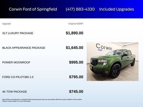 Certified 2025 Ford Maverick XLT w/ XLT Luxury Package AWD/4WD image 6