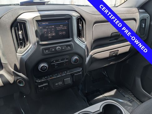 Used 2024 Chevrolet Silverado 1500 Custom w/ Turbomax Blackout Package AWD/4WD image 29